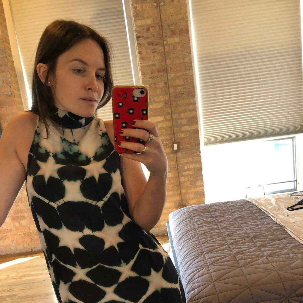 Laura Siegel Silk High Low Dress - Picture 5 of 10
